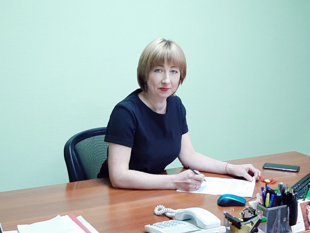 Юлия Назарьина, директор Верхнетоемского КЦСО