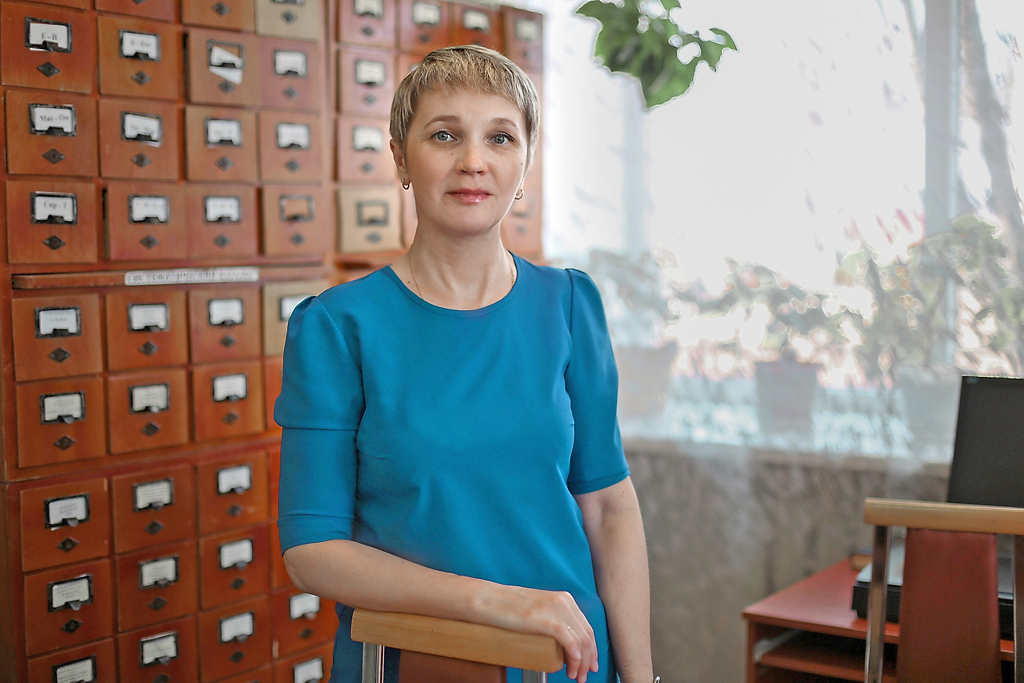 Нина Васильевна Комарова, директор Верхнетоемской библиотечной системы