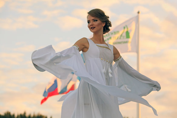 Надежда Вострякова, участница конкурса красавиц