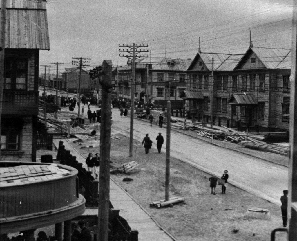 Город Молотовск в час объявления войны, 1941 год