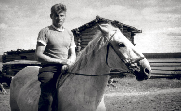Михаил Иванович Абрамов. Веркола, 1955. Автор фото — Федор Абрамов