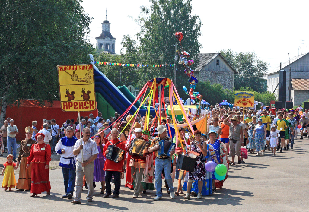 8 июля 2017 года в Яренске пройдет Ивановская ярмарка — традиционное крупное торговое и культурное мероприятие