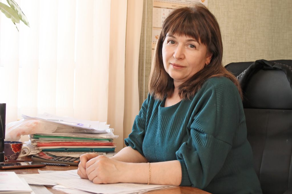 Людмила Лешукова, председатель правления Пертоминского ПО