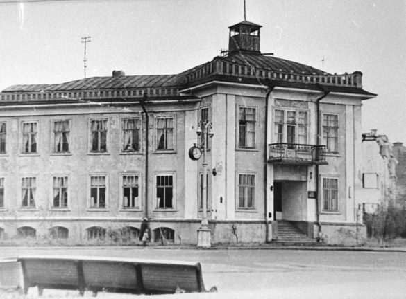 Здание, в котором в годы войны размещался штаб Беломорской военной флотилии. Автор фото: Ф. Ф. Соколов