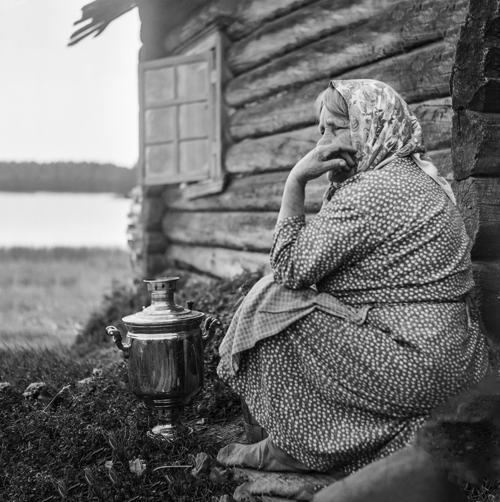 Жительница деревни Гужово. 1969 год