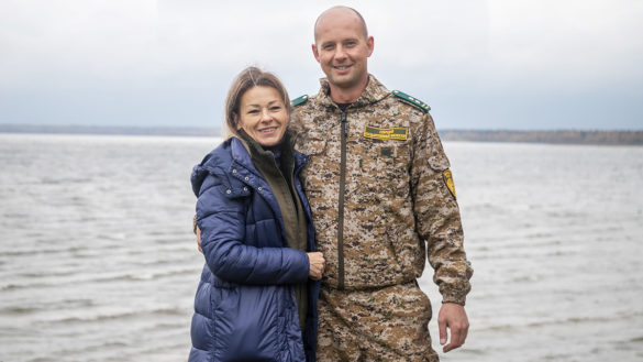 Константин Кривополенов с супругой Людмилой Брусникиной