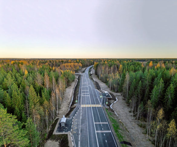 Участок автомобильной дороги Усть-Вага — Ядриха (км 87+000 — км 101+800) в Верхнетоемском округе